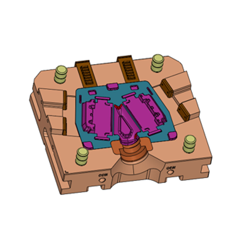 Deska s přihrádkou na baterie z tlakového lití z hliníkové slitiny Jedna forma Dva otvory Deska s přihrádkou na baterie z tlakového lití z hliníkové slitiny Jedna forma Dva otvory