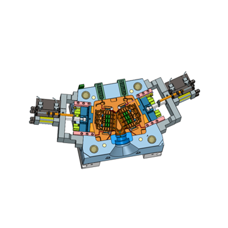 Deska s přihrádkou na baterie z tlakového lití z hliníkové slitiny Jedna forma Dva otvory