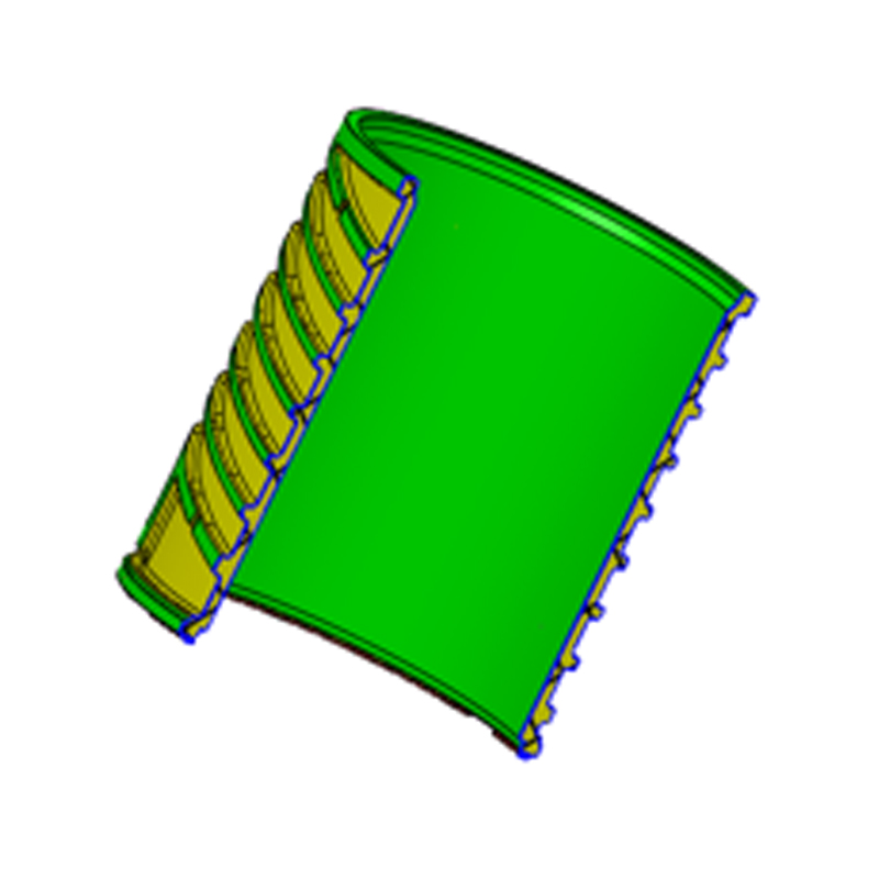 Chladicí vodní plášť z hliníkové slitiny Chladicí vodní plášť z hliníkové slitiny